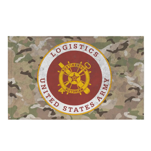 U.S. Army Logistics Branch Plaque Indoor Wall Flag Tactically Acquired Default Title  