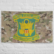 U.S. Army Marksmanship Unit Logo Indoor Wall Flag Tactically Acquired   