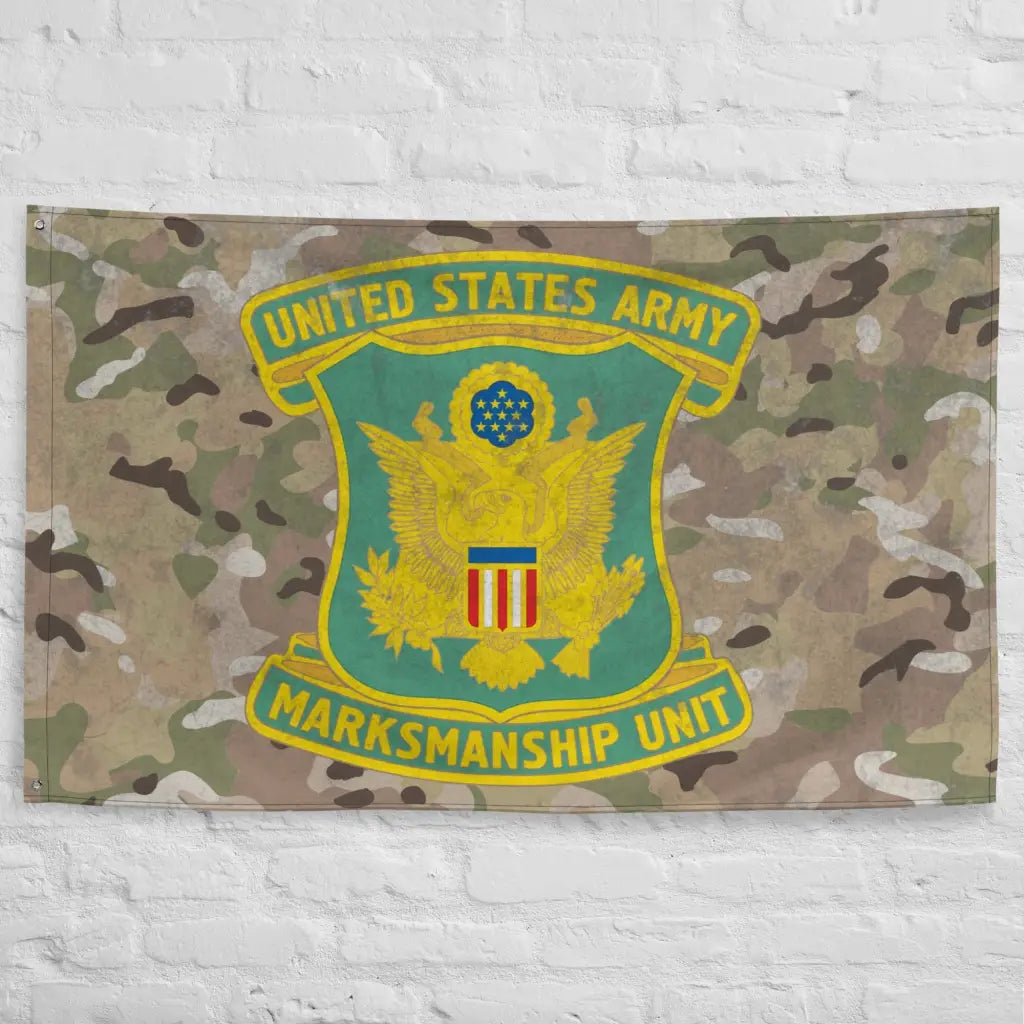 U.S. Army Marksmanship Unit Logo Indoor Wall Flag Tactically Acquired   