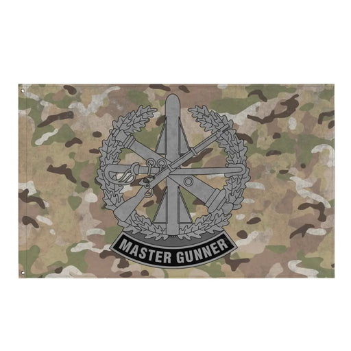 U.S. Army Master Gunner Badge Indoor Wall Flag Tactically Acquired Default Title  