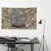 U.S. Army Master Gunner Badge Indoor Wall Flag Tactically Acquired   