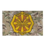 U.S. Army Master Gunner Insignia Badge Indoor Wall Flag Tactically Acquired Default Title  