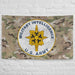U.S. Army Military Intelligence Corps Branch Plaque Indoor Wall Flag Tactically Acquired   