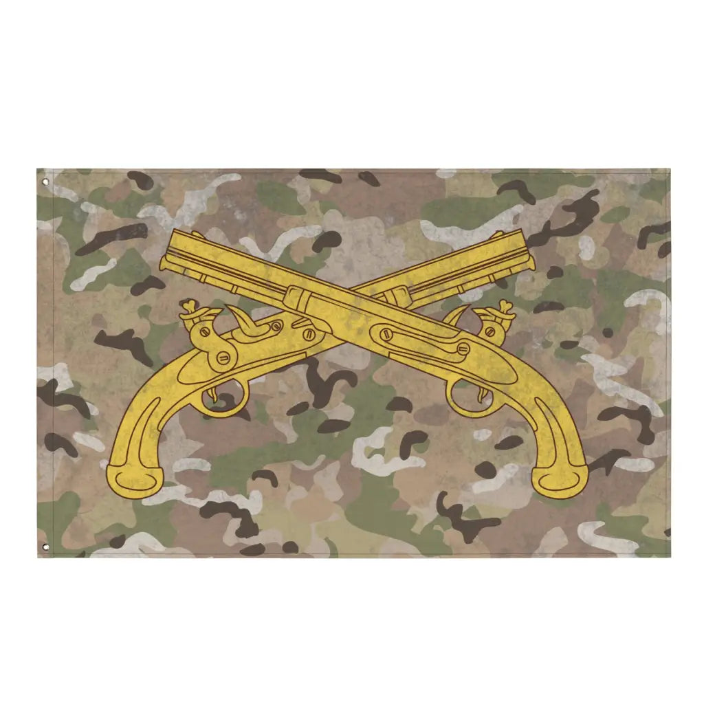 U.S. Army Military Police (MP) Corps Branch Pistols Indoor Wall Flag