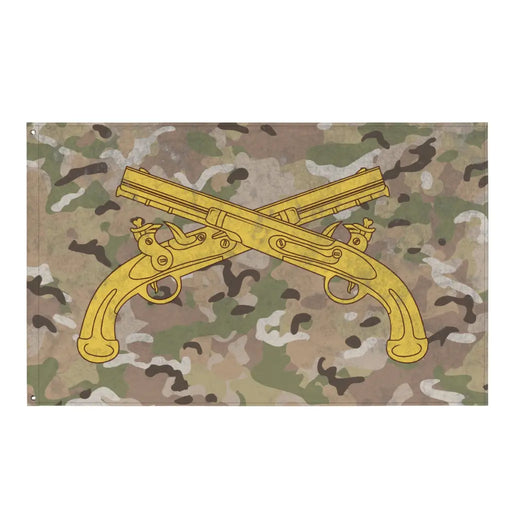 U.S. Army Military Police (MP) Corps Branch Pistols Indoor Wall Flag Tactically Acquired Default Title  