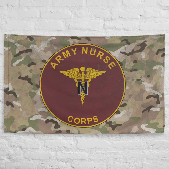 U.S. Army Nurse Corps Branch Plaque Indoor Wall Flag Tactically Acquired   