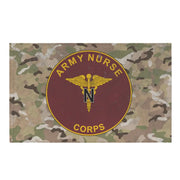U.S. Army Nurse Corps Branch Plaque Indoor Wall Flag Tactically Acquired Default Title  