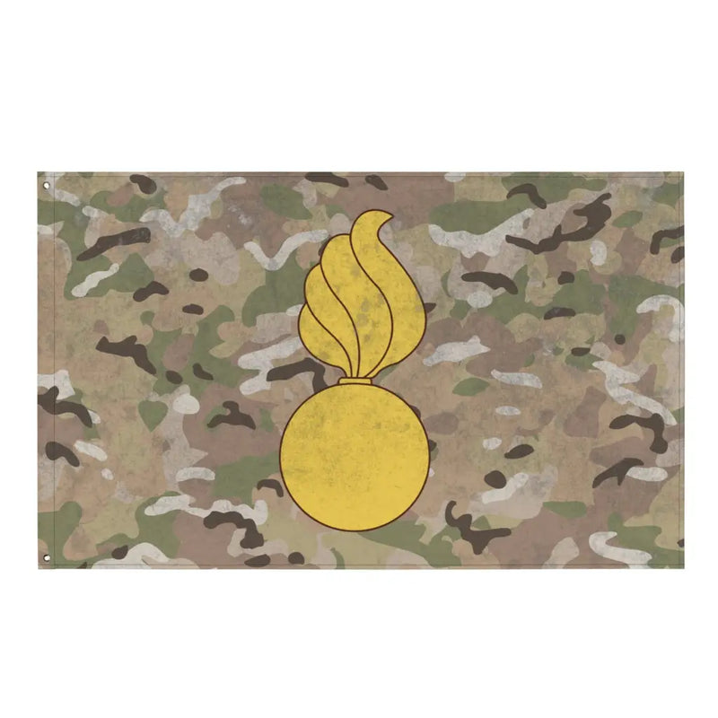 U.S. Army Ordnance Corps Branch Emblem Indoor Wall Flag