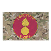 U.S. Army Ordnance Corps Branch Plaque Indoor Wall Flag Tactically Acquired Default Title  