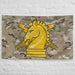 U.S. Army Psychological Operations (PSYOPS) Emblem Indoor Wall Flag Tactically Acquired   