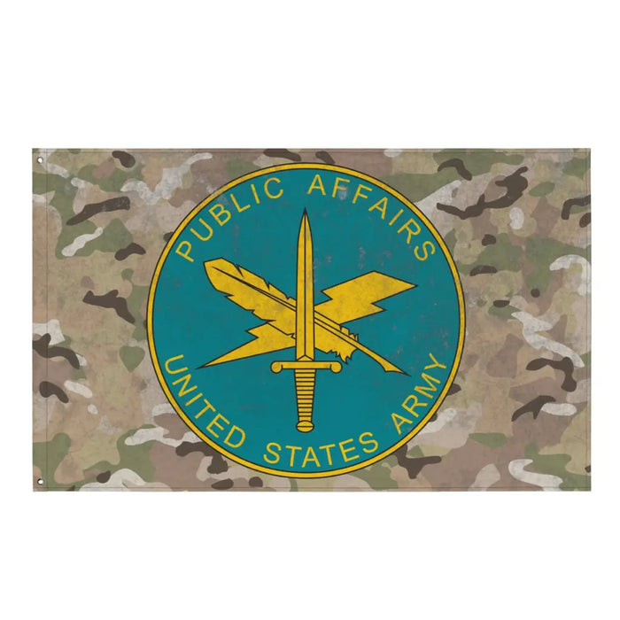 U.S. Army Public Affairs Branch Plaque Indoor Wall Flag Tactically Acquired Default Title  