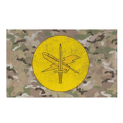 U.S. Army Public Affairs Emblem Logo Indoor Wall Flag Tactically Acquired Default Title  