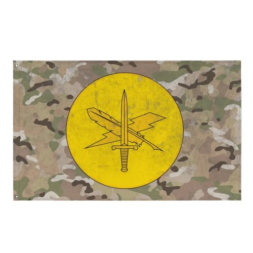 U.S. Army Public Affairs Emblem Logo Indoor Wall Flag Tactically Acquired Default Title  