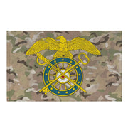 U.S. Army Quartermaster Corps Branch Emblem Indoor Wall Flag Tactically Acquired Default Title  