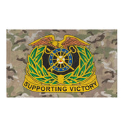 U.S. Army Quartermaster Corps Branch Insignia Indoor Wall Flag Tactically Acquired Default Title  