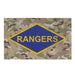 U.S. Army Ranger WW2 Diamond OCP Camo Indoor Wall Flag Tactically Acquired Default Title  