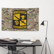 U.S. Army ROTC Cadet Command OCP Camo Indoor Wall Flag Tactically Acquired   