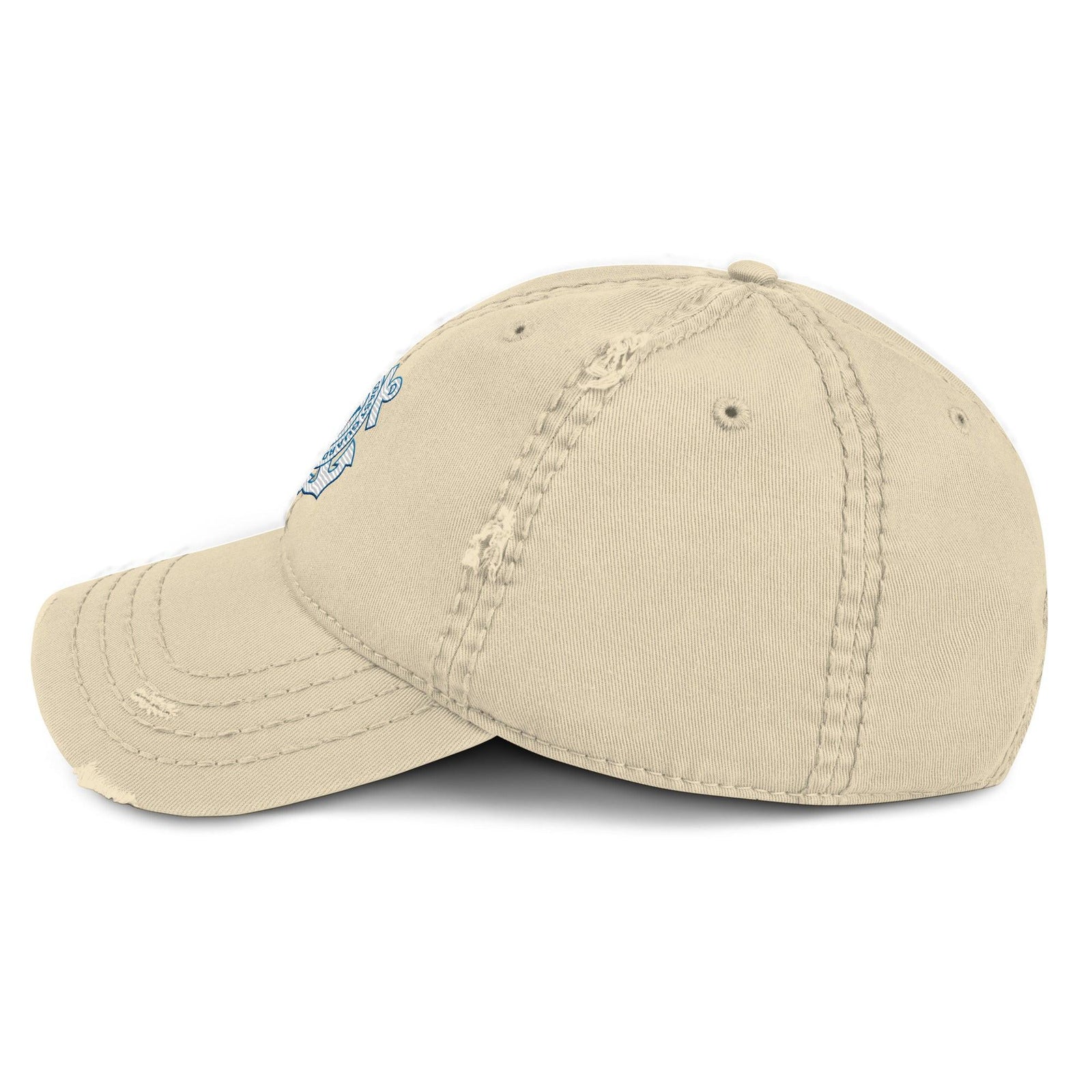 U.S. Coast Guard Branch Service Logo Distressed Embroidered Dad Hat Tactically Acquired   