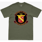 U.S. Marine Corps Aviation Logo Military Green T-Shirt Tactically Acquired   
