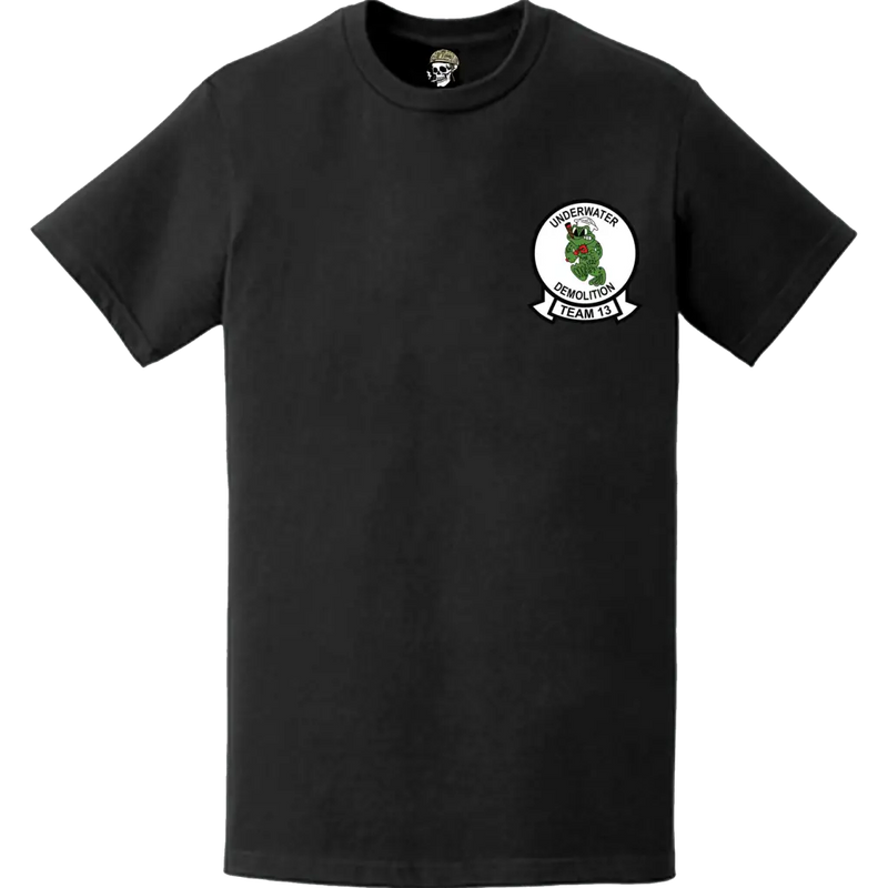 U.S. Navy UDT-13 Logo Emblem Left Chest T-Shirt
