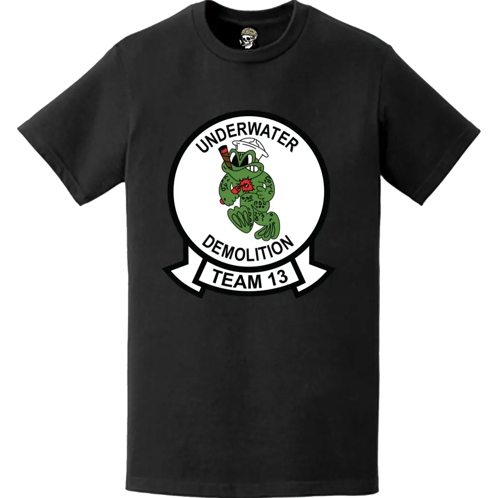 U.S. Navy UDT-13 Logo Emblem T-Shirt Tactically Acquired   