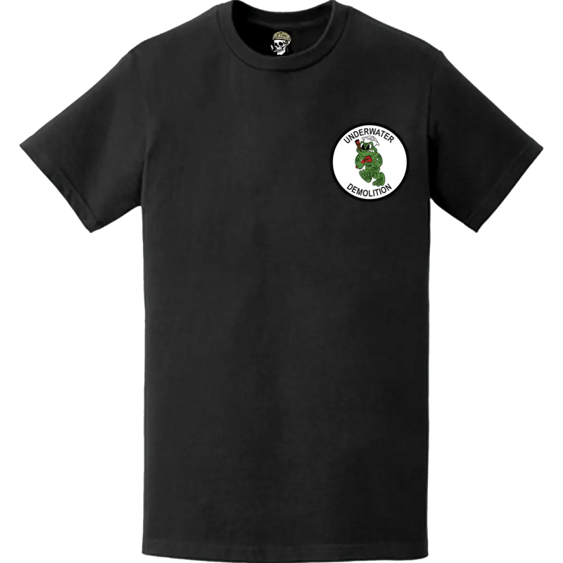 U.S. Navy Underwater Demolition (UDT) Logo Emblem Left Chest T-Shirt