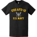 U.S. Navy USS AFD-12 T-Shirt Tactically Acquired   