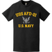 U.S. Navy USS AFD-21 T-Shirt Tactically Acquired   