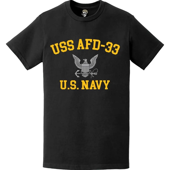 U.S. Navy USS AFD-33 T-Shirt Tactically Acquired   