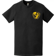 U.S. ROTC Cadet Command DUI Left Chest T-Shirt Tactically Acquired   