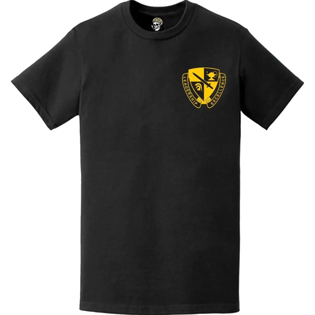 U.S. ROTC Cadet Command DUI Left Chest T-Shirt Tactically Acquired   