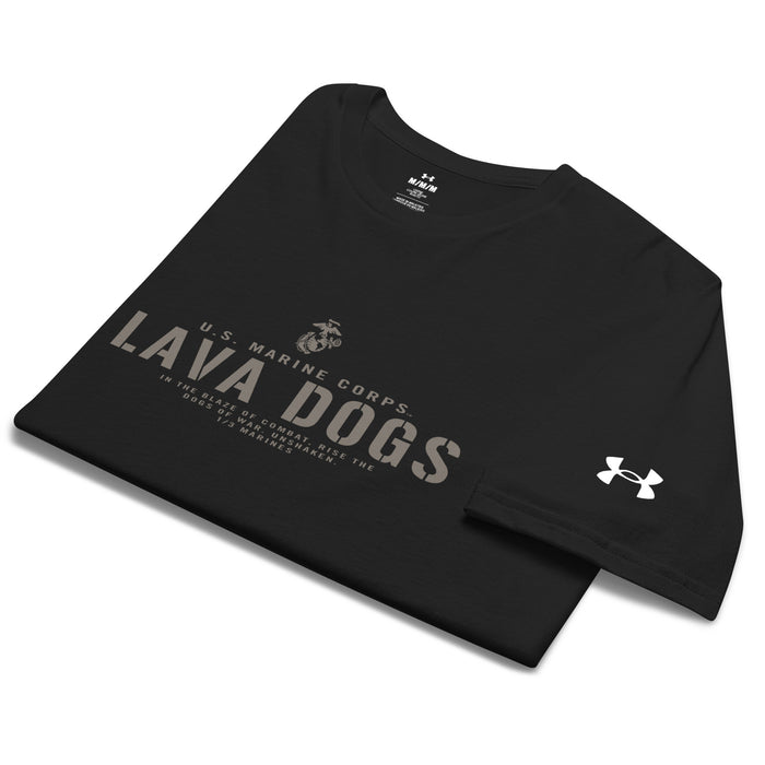 1/3 Marines 'Lava Dogs' Under Armour® Athletic T-Shirt Tactically Acquired