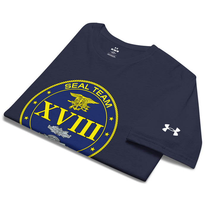 U.S. Navy SEAL Team 18 Under Armour® Athletic T-Shirt Tactically Acquired