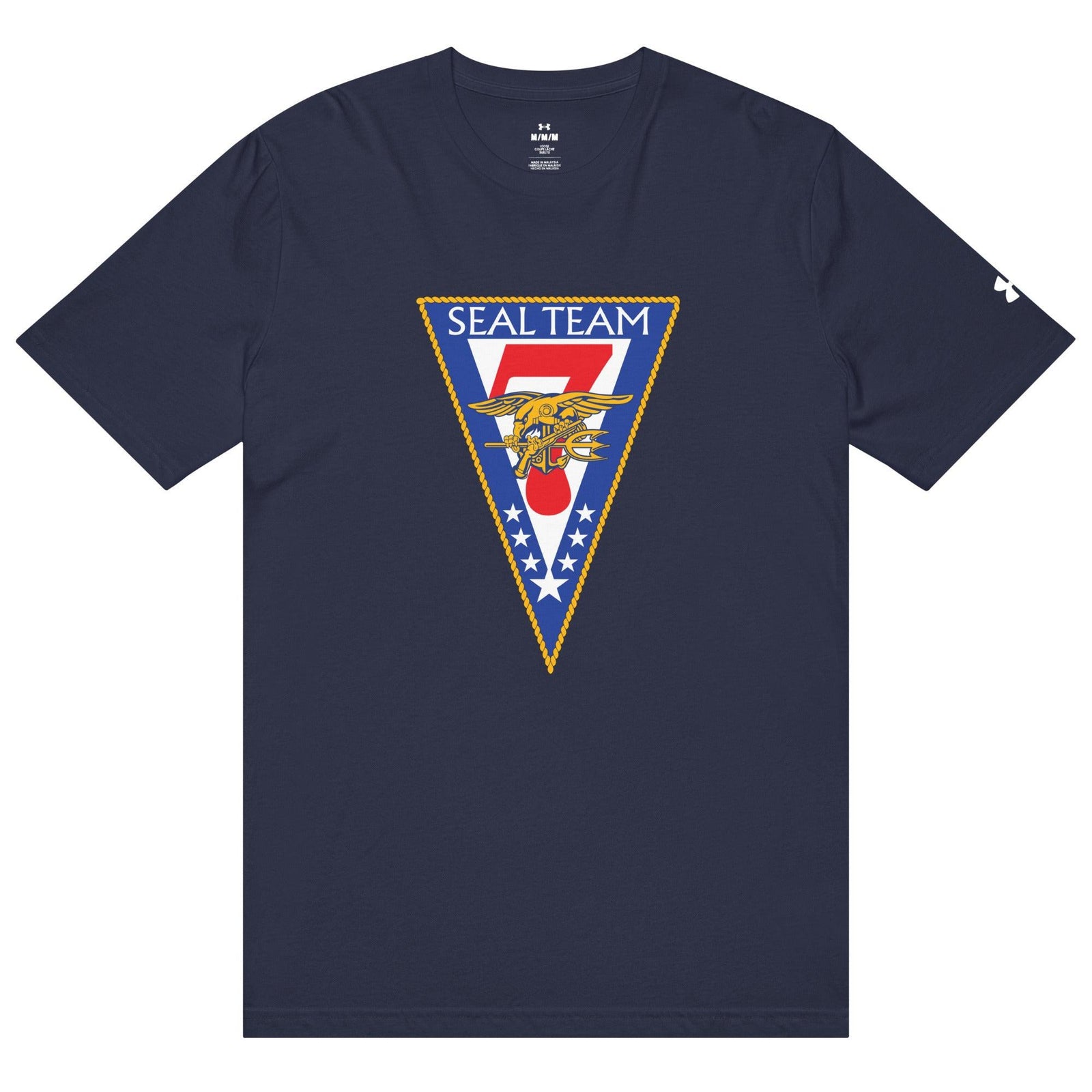 U.S. Navy SEAL Team 7 Under Armour® Athletic T-Shirt Tactically Acquired Navy S