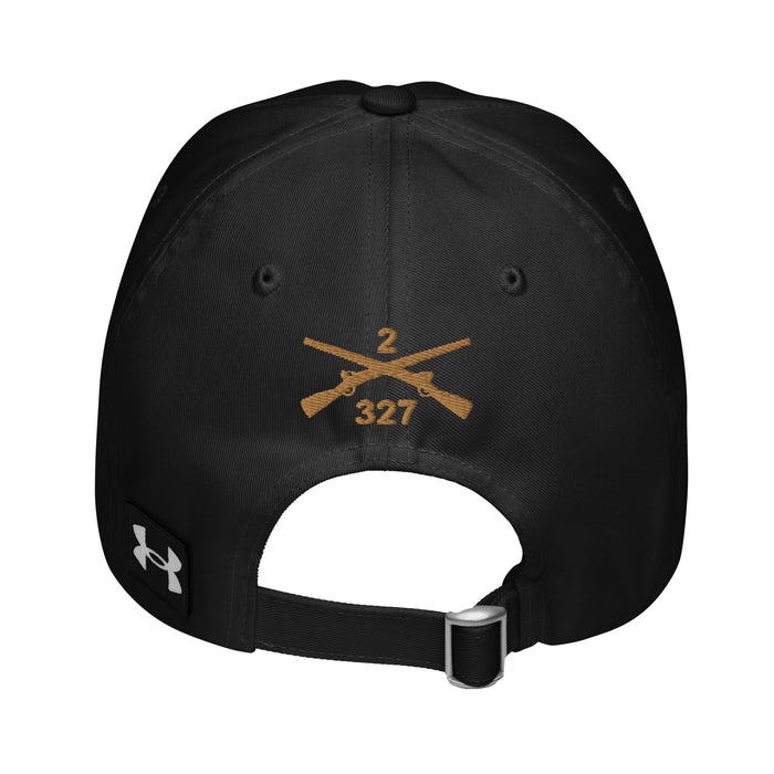 2-327 Infantry Regiment 'No Slack' Embroidered Under Armour® Dad Hat Tactically Acquired   