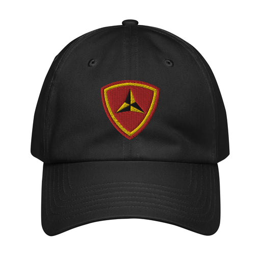 3rd Marine Division Embroidered Under Armour® Dad Hat Tactically Acquired Black  