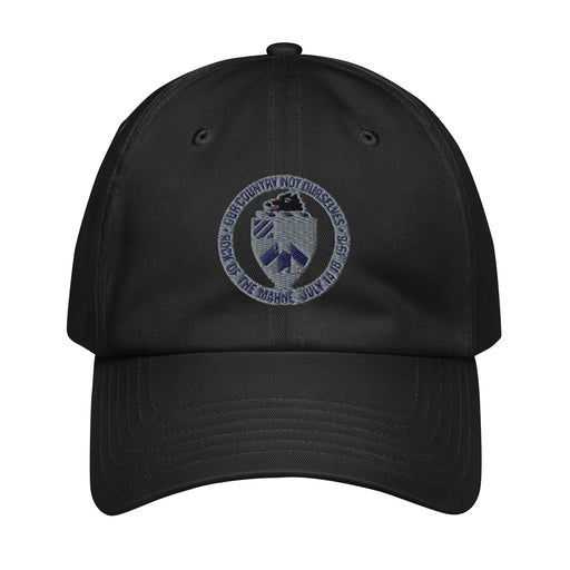 30th Infantry Regiment Embroidered Under Armour® Dad Hat Tactically Acquired Black  