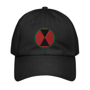 7th Infantry Division Embroidered Under Armour® Dad Hat Tactically Acquired Black  