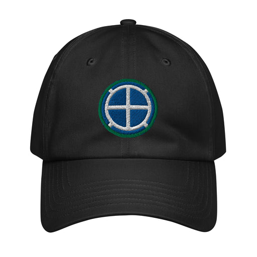 35th Infantry Division Embroidered Under Armour® Dad Hat Tactically Acquired Black  