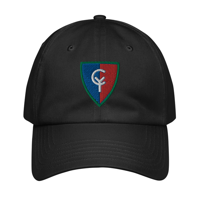 38th Infantry Division Embroidered Under Armour® Dad Hat Tactically Acquired Black  