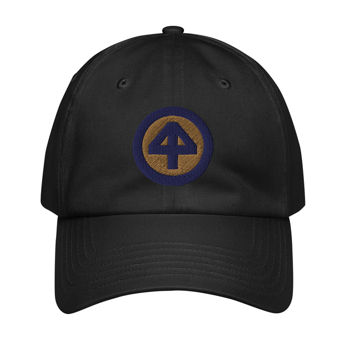 44th Infantry Division Embroidered Under Armour® Dad Hat Tactically Acquired Black  