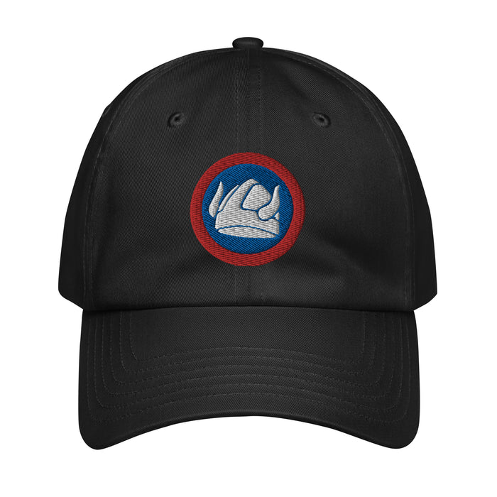 47th Infantry Division Embroidered Under Armour® Dad Hat Tactically Acquired Black  