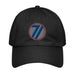 71st Infantry Division Embroidered Under Armour® Dad Hat Tactically Acquired Black  