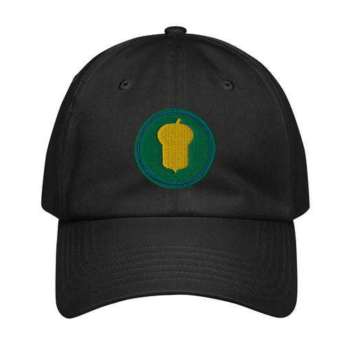 87th Infantry Division Embroidered Under Armour® Dad Hat Tactically Acquired Black  