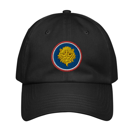 106th Infantry Division Embroidered Under Armour® Dad Hat Tactically Acquired Black  