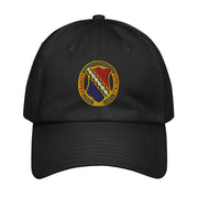 1st Infantry Regiment Embroidered Under Armour® Dad Hat Tactically Acquired Black  