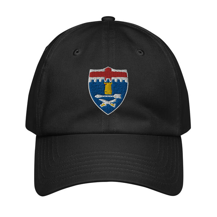 11th Infantry Regiment Embroidered Under Armour® Dad Hat Tactically Acquired Black  