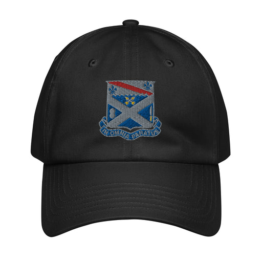 18th Infantry Regiment Embroidered Under Armour® Dad Hat Tactically Acquired Black  