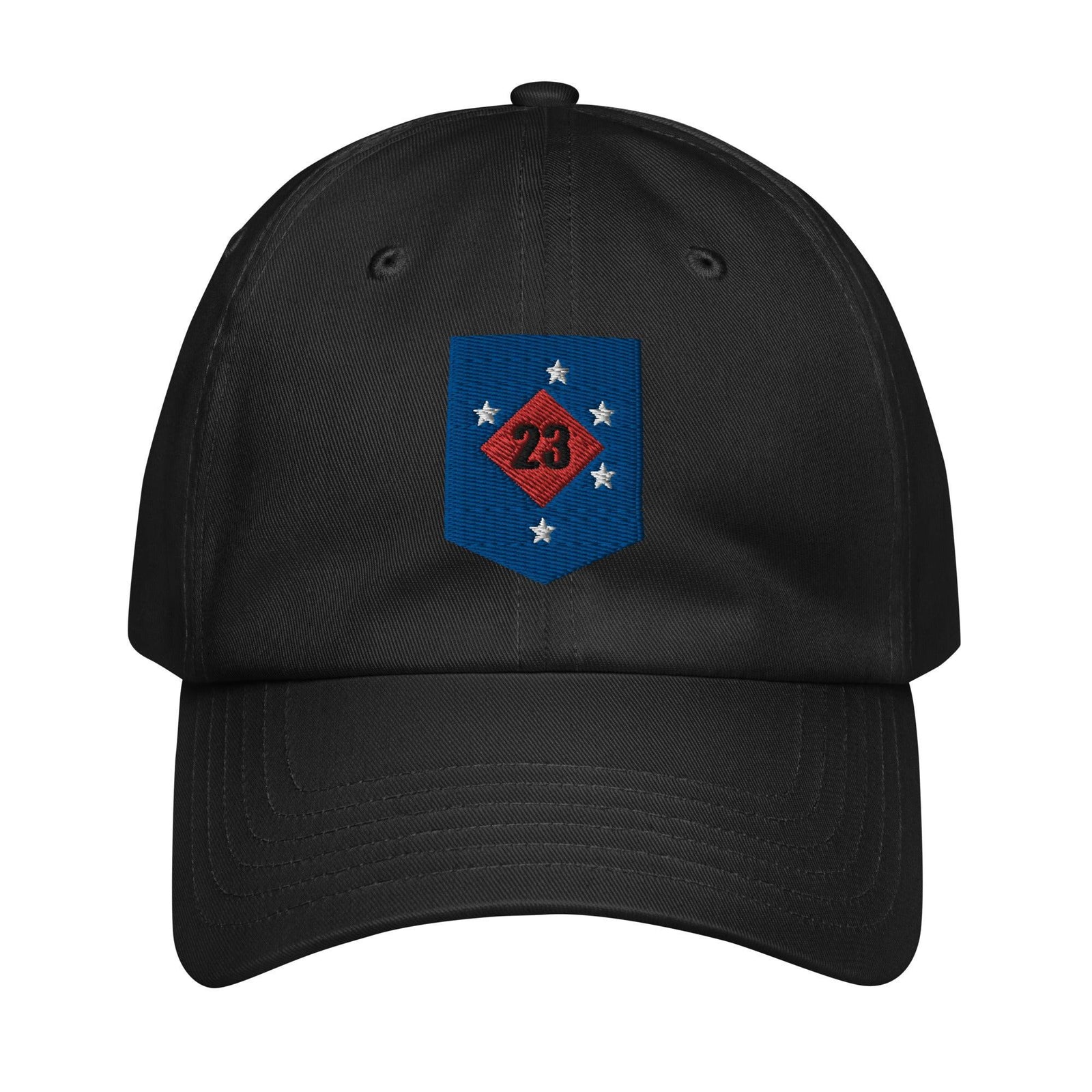 23rd Marine Regiment Embroidered Under Armour® Dad Hat Tactically Acquired Black  