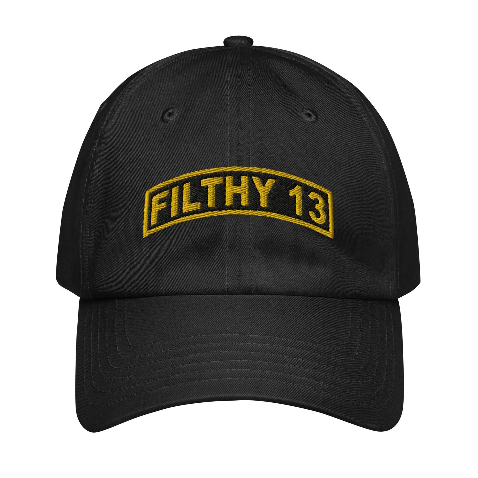 Filthy 13 WW2 Legacy Embroidered Under Armour® Dad Hat Tactically Acquired Black  